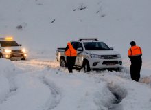 احتمال ریزش سنگ و بهمن / پرهیز از سفرهای غیر ضرور در جاده کرج
