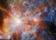 تلسکوپ «جیمز وب» ستاره‌بارانی در کیهان را به تصویر کشید