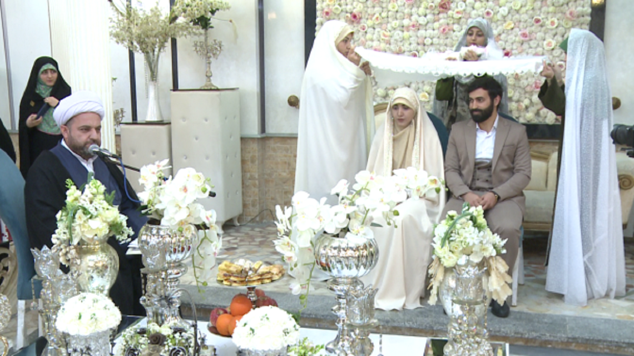 جشن ازدواج ۵۰ زوج گیلانی امروز برگزار شد