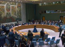 خروج دیپلمات‌ها از نشست شورای امنیت در اعتراض به سخنرانی نماینده رژیم صهیونیستی