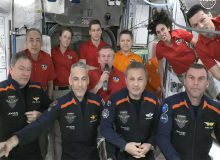 صحبت‌های ساکنان جدید «ایستگاه فضایی بین‌المللی»