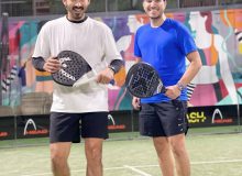 عکس‌| ورزش جدید رضا گوچی در جزیره لاکچری امارات