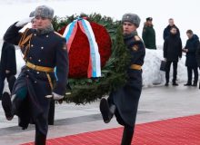 فیلم| پوتین در مراسم یادبود محاصره لنینگراد