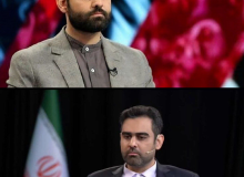 مو‌های امیرحسین ثابتی مجری تلویزیون به مناسبت نامزدی در انتخابات، جو گندمی شد!