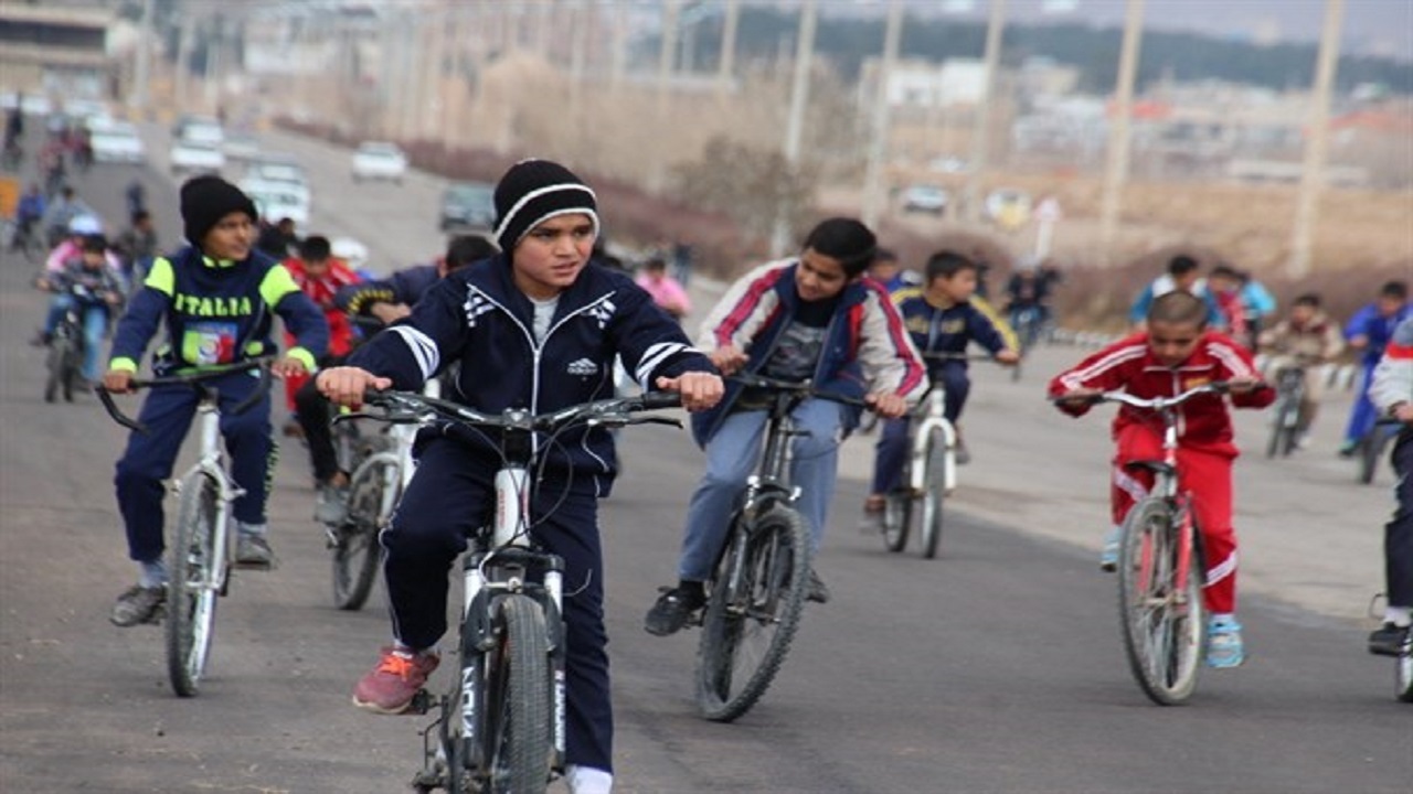 همايش دوچرخه سواری روز هوای پاک در جاجرم و اسفراین