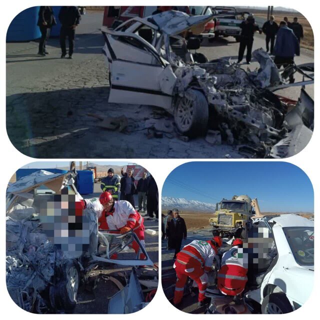 کشته شدن ۳ نفر در محور بروجرد_نهاوند