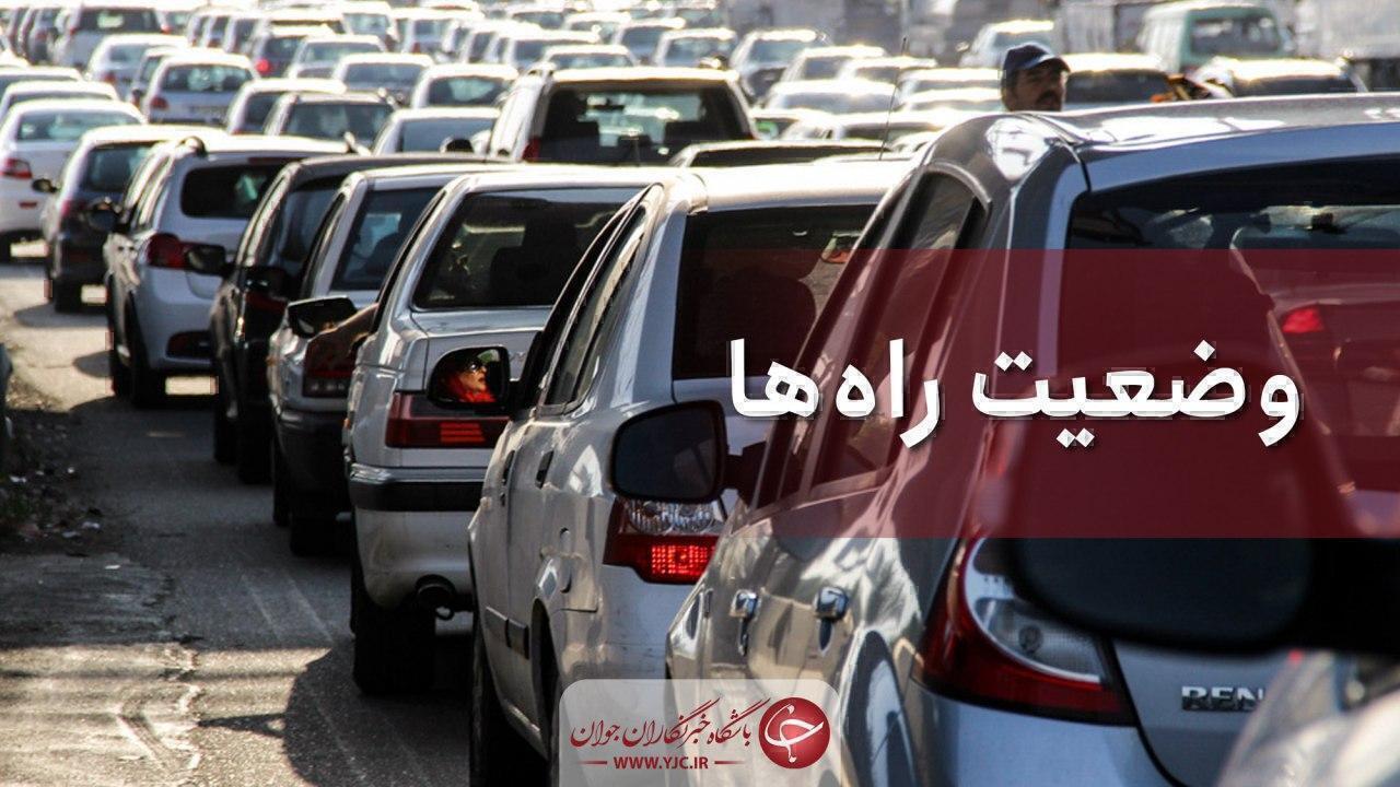 اعمال تردد یکطرفه در جاده چالوس و آزاد راه تهران – شمال