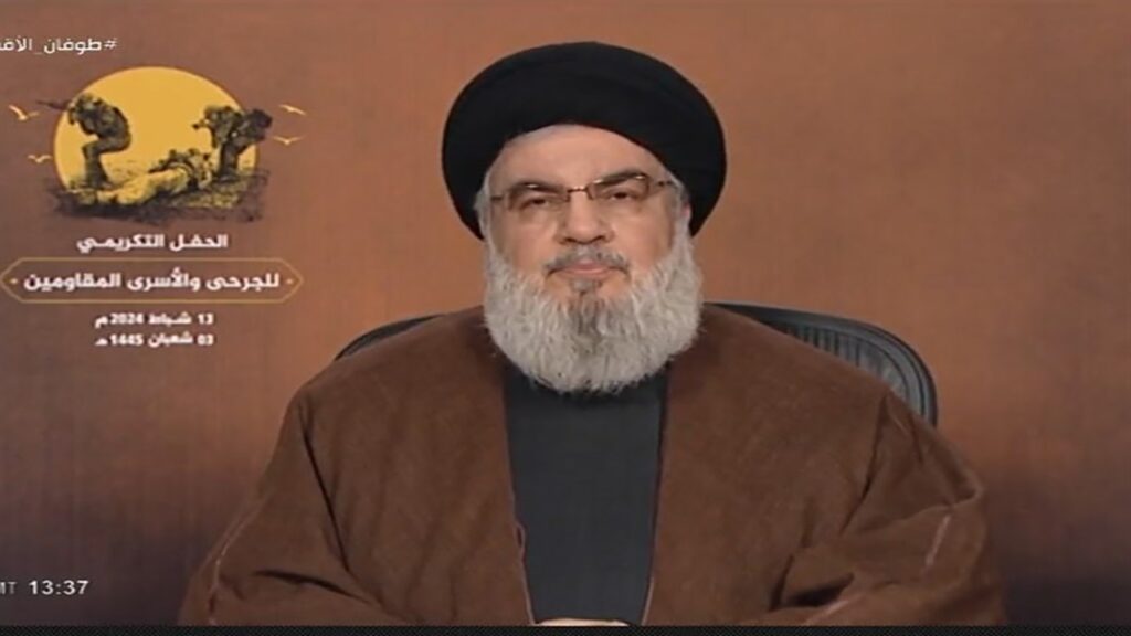 سیدحسن نصرالله: اهالی غزه ۱۳۰ روز حماسه بی‌سابقه‌ای را رقم زدند