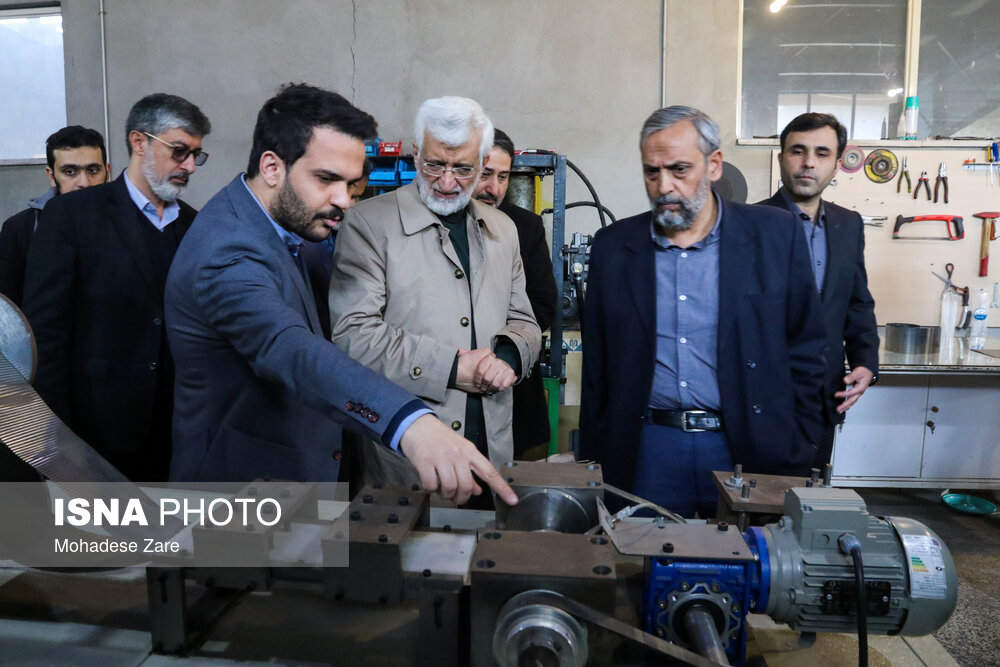 بازدید سعید جلیلی از جهاد دانشگاهی خراسان رضوی