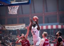 برد راحت نماینده بسکتبال ایران در خاک سوریه