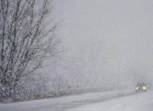 برف و کولاک شدید در لرستان