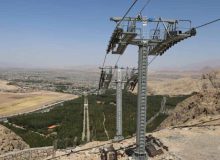 تله‌کابین شهر کرمان افتتاح شد + عکس