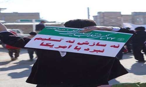 راهپیمایی باشکوه مردم ملایر در ۲۲ بهمن