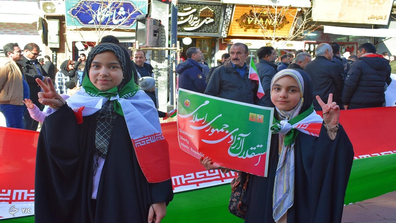 راهپیمایی ۲۲ بهمن در سنندج
