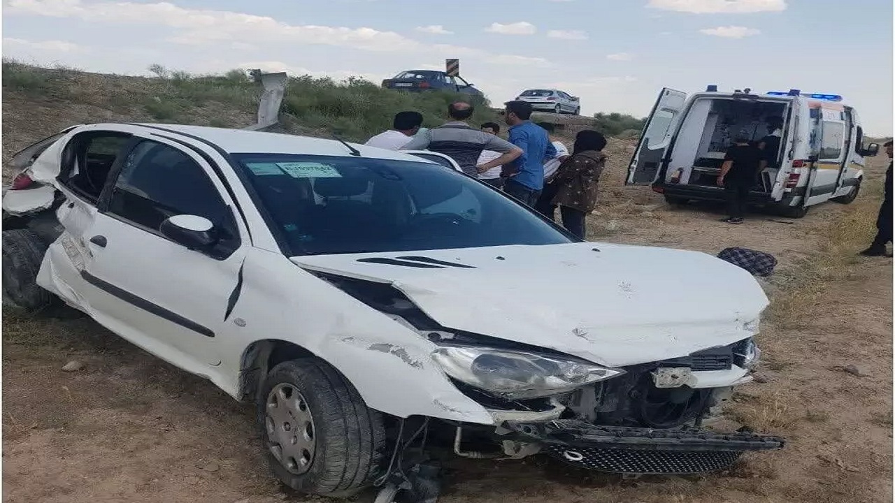 سه مصدوم در حادثه رانندگی در آزادراه قزوین