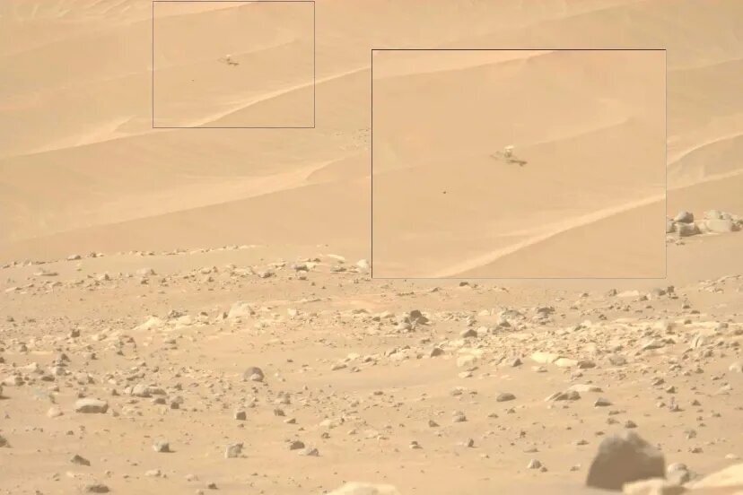 عکس| تصویری ماندگار از آرامگاه ابدی نبوغ ناسا در مریخ