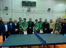 نایب قهرمانی دانشگاه مازندران در تنیس روی میز دانشجویان منطقه ۲ کشور