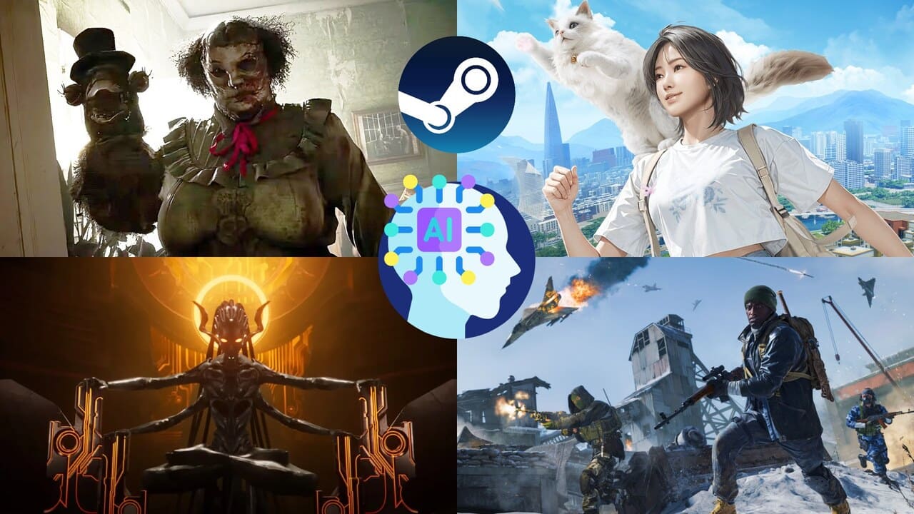 بازیهای با برچسب هوش مصنوعی مولد تاکنون بیش از ۶۶۰ میلیون دلار در استیم درآمد داشتهاند - گیمفا