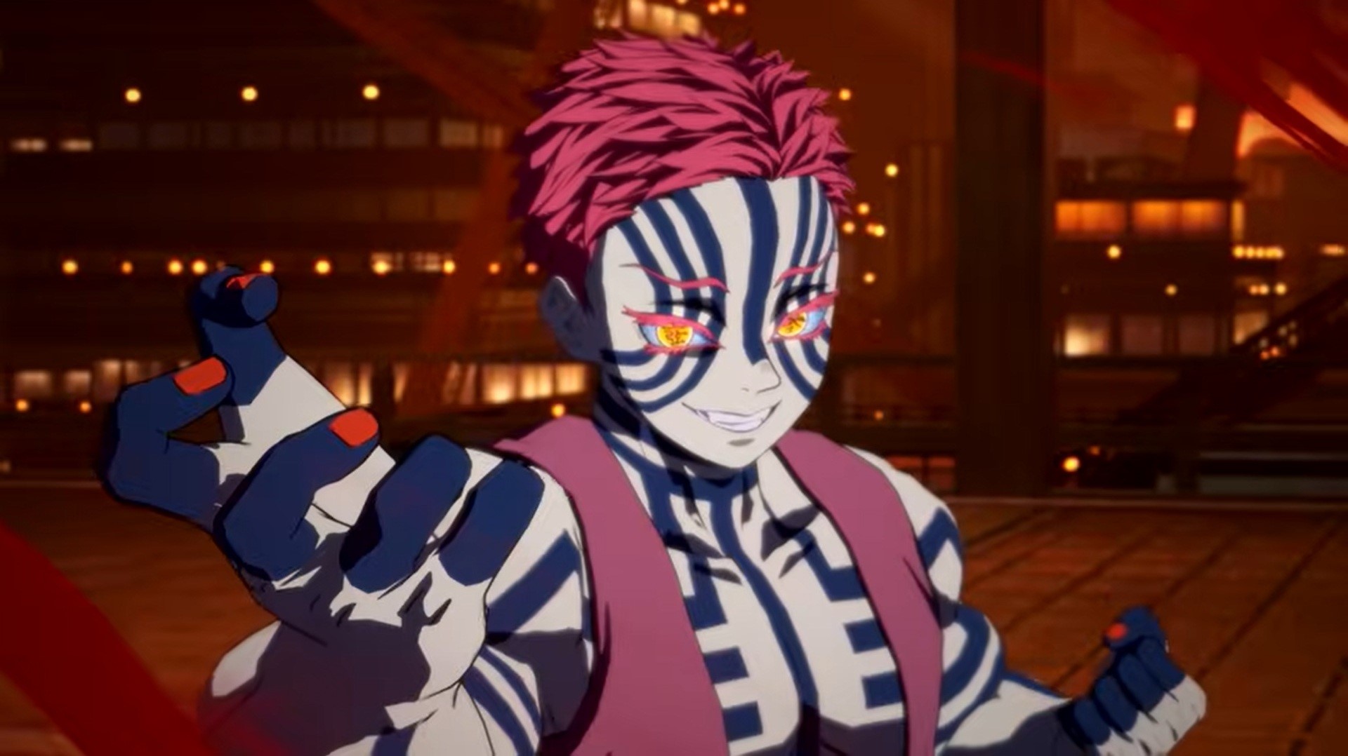 تریلر جدید بازی Demon Slayer ورود آکازا به مبارزات را نشان میدهد - گیمفا