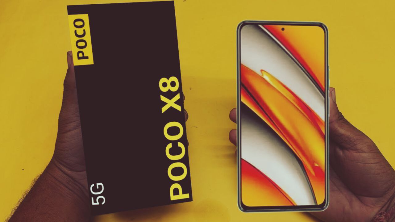 شیائومی از پوکو X8 پرو با حسگر اثر انگشت اولتراسونیک رونمایی کرد - دیجینوی