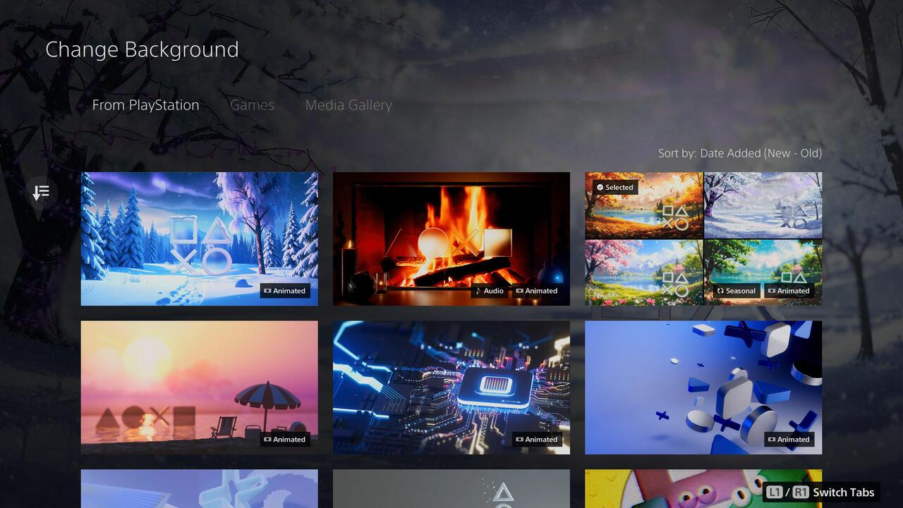 به‌روزرسانی جدید پلی استیشن ۵ تم زمستانی را به کنسول اضافه می‌کند - لینک ۳۶۵