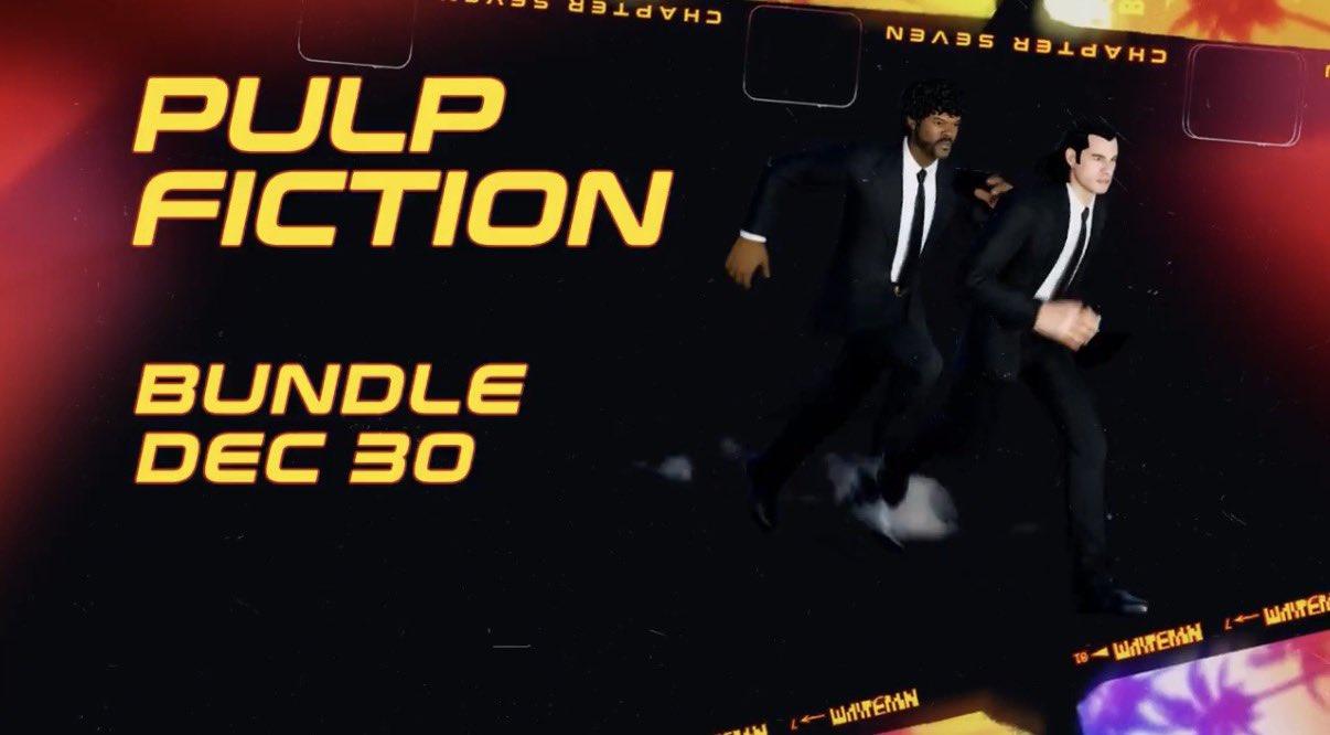 شخصیت‌های Pulp Fiction به بازی Fortnite خواهند آمد - لینک ۳۶۵