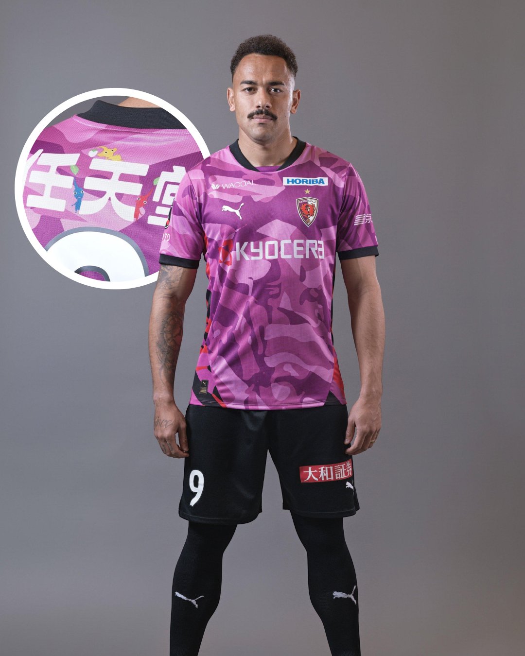 پیراهن تیم فوتبال Kyoto FC در لیگ ژاپن به شخصیت‌های یک بازی ویدیویی مزین خواهد شد - لینک ۳۶۵