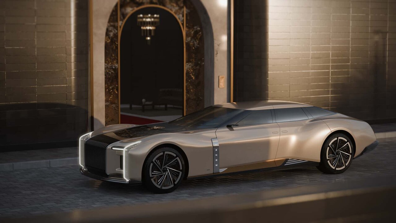 این لیموزین لوکس با طراحی خاص خود رولزرویس را به چالش میکشد