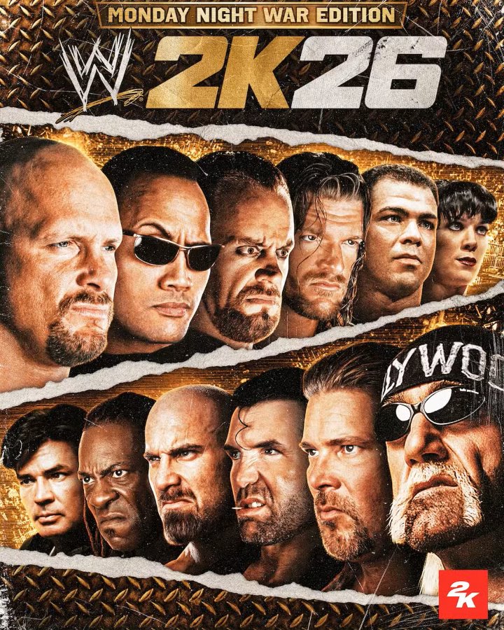 کشتی‌کج‌کار اصلی روی جلد بازی WWE 2K26 مشخص شد + تصاویر | لینک ۳۶۵
