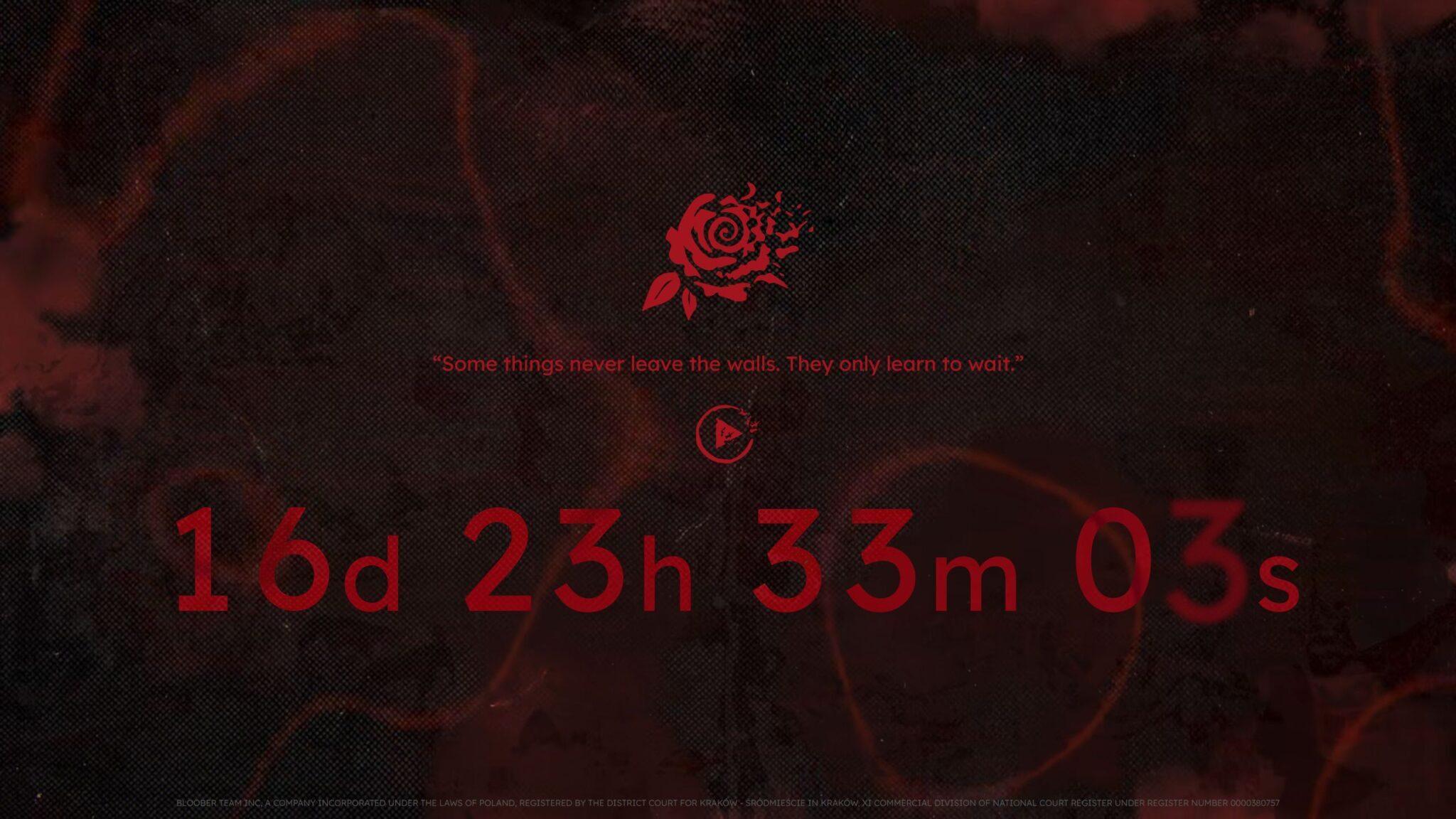 Bloober Teams Mysterious Countdown Site