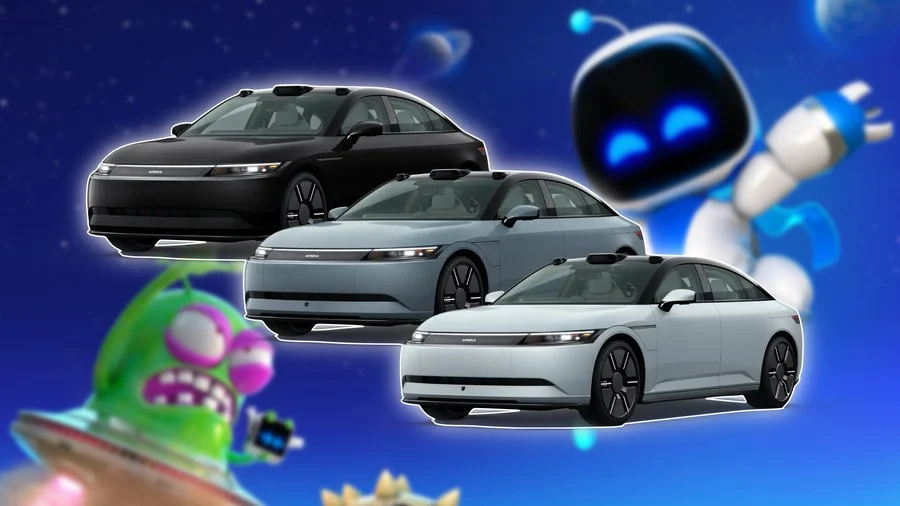 امکان شخصی‌سازی خودروهای سونی و هوندا با داشبوردهای Astro Bot و God of War