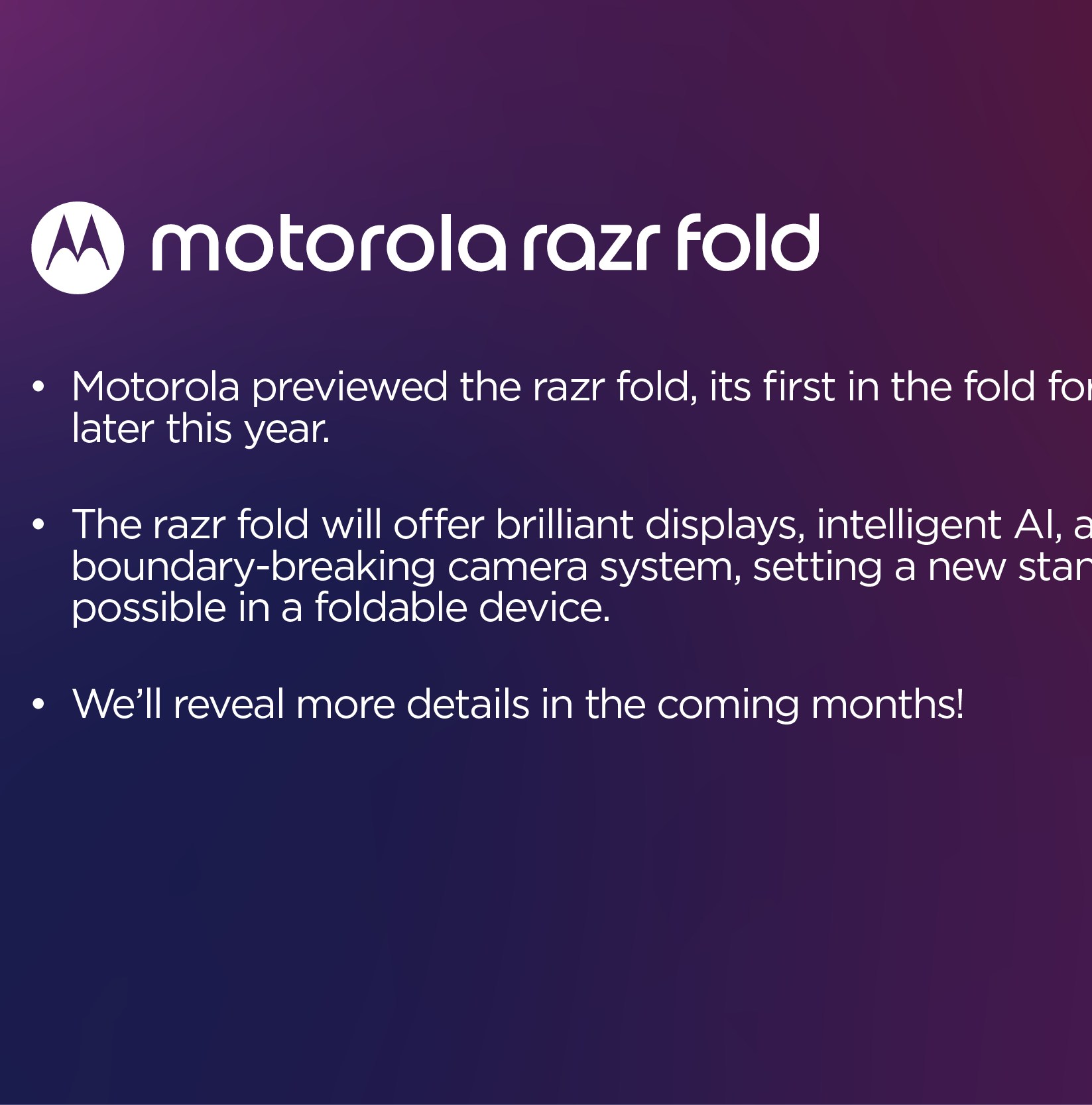 اولین گوشی تاشوی کتابی موتورولا با نام Motorola Razr Fold در راه است - لینک ۳۶۵
