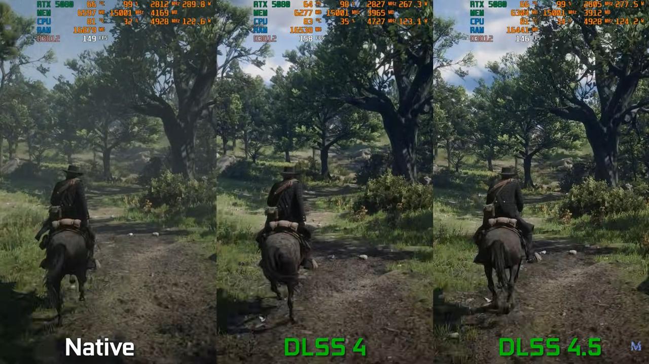 قابلیت DLSS 4.5 در برخی بازی‌ها کیفیت تصویر بهتری از رزولوشن Native ارائه می‌دهد