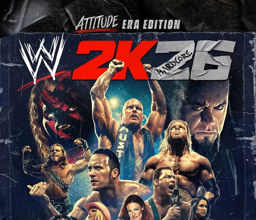 کشتی‌کج‌کار اصلی روی جلد بازی WWE 2K26 مشخص شد + تصاویر | لینک ۳۶۵