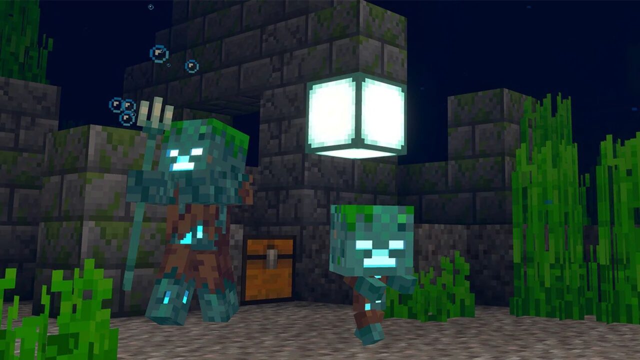 Gurgle minecraft cropped از محتویات آپدیت جدید ماینکرفت رونمایی شد | لینک ۳۶۵