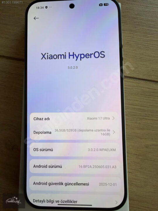 1000029643 نسخه جهانی شیائومی ۱۷ اولترا در تصاویر واقعی دیده شد | لینک ۳۶۵