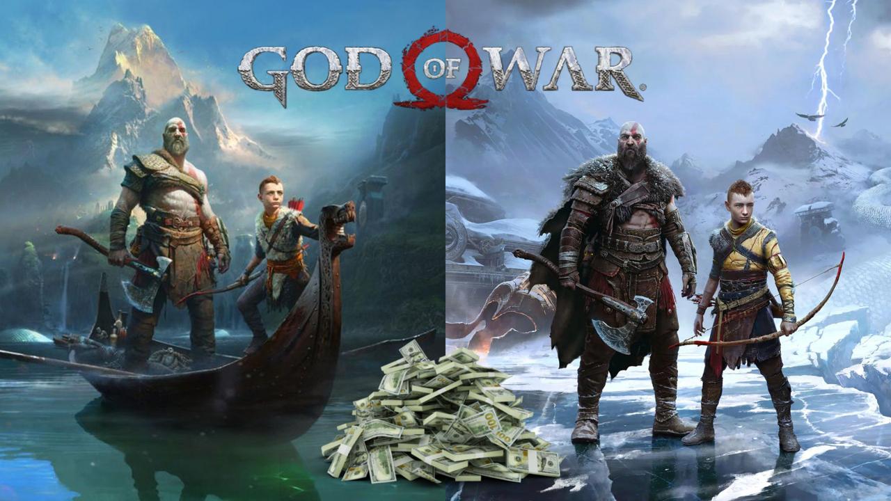 بازیهای God of War 2018 و Ragnarok بیش از 1.4 میلیارد دلار درآمدزایی کردهاند