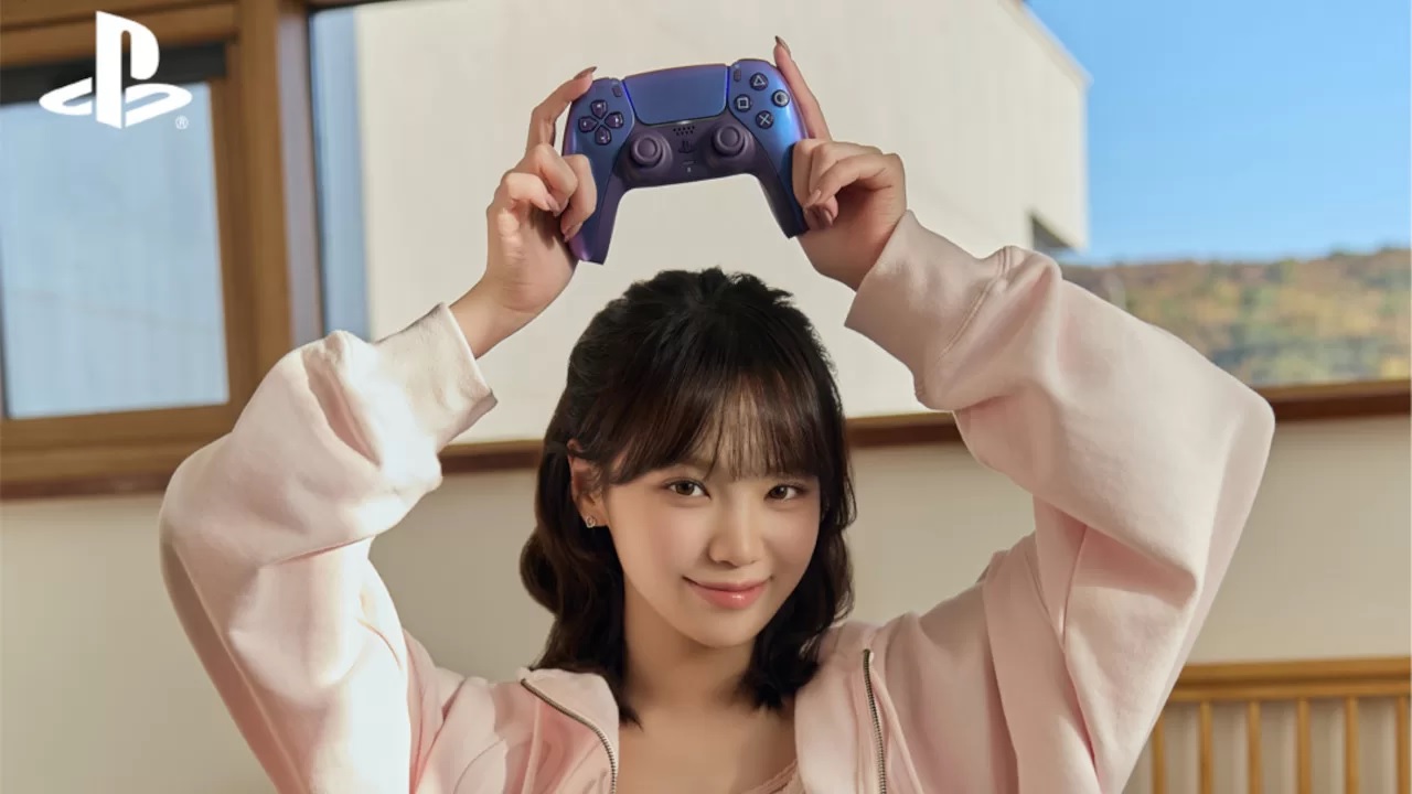 همکاری سونی با LE SSERAFIM؛ کیم چه وون چهره‌ تبلیغاتی PS5 شد 
