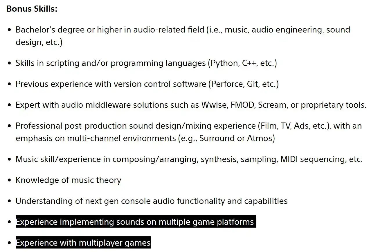 Naughty dog multiplayer job listing 2 ناتی داگ