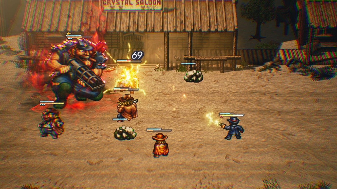 Live a Live combat screens wildwest2 1656444831018 ریمیک Chrono Trigger توسط اسکویر انیکس در حال توسعه است | لینک ۳۶۵