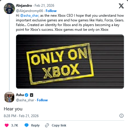 مدیرعامل جدید ایکس باکس به بازگشت انحصاری‌ها اشاره کرد | لینک ۳۶۵