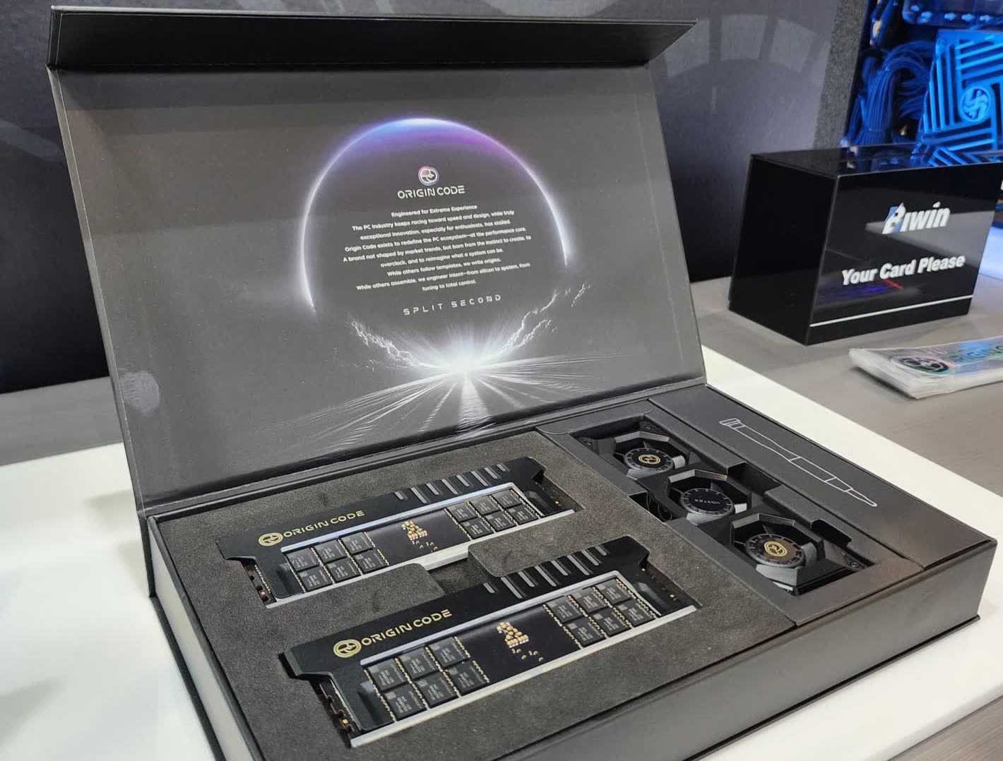 حافظه‌های Vortex DDR5 شرکت Origin Code در نمایشگاه کامپیوتکس مورد توجه قرار گرفتند 