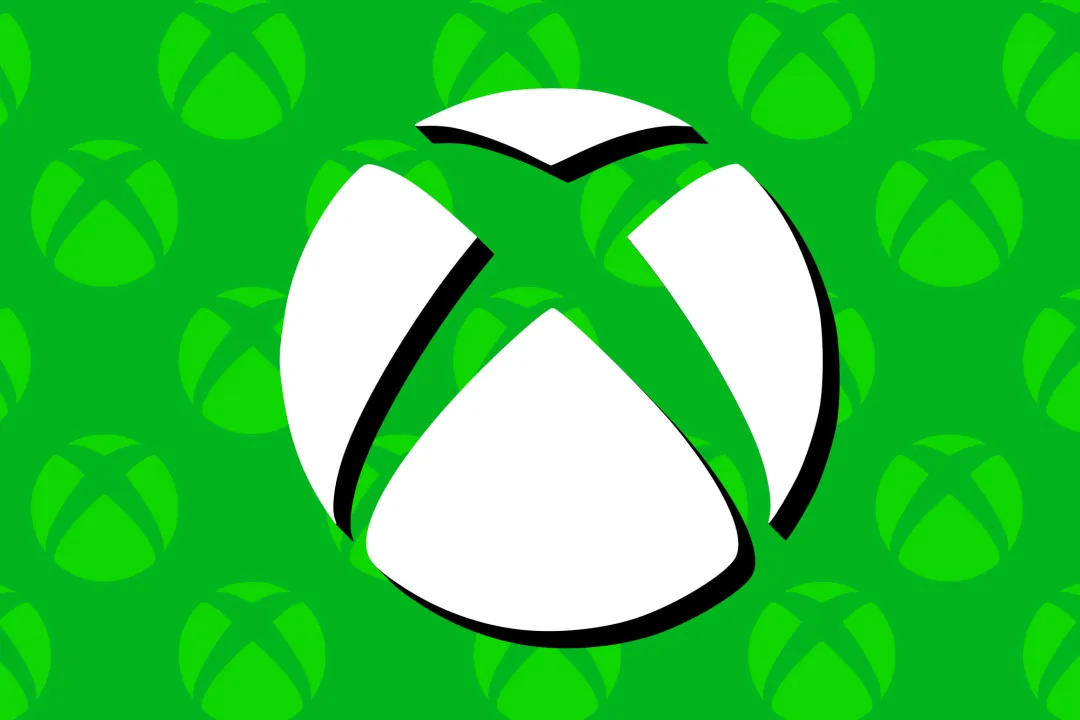 Large White Xbox Logo Centered on a Bright Green Background with Smaller Repeating Xbox Icons in the Pattern