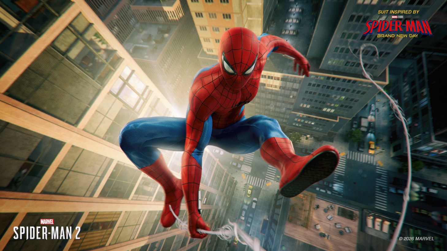 آپدیت جدید Marvel’s Spider-Man 2 لباس تام هالند در Brand New Day را به بازی اضافه می‌کند + بهبود نسخه PS5 Pro | لینک ۳۶۵