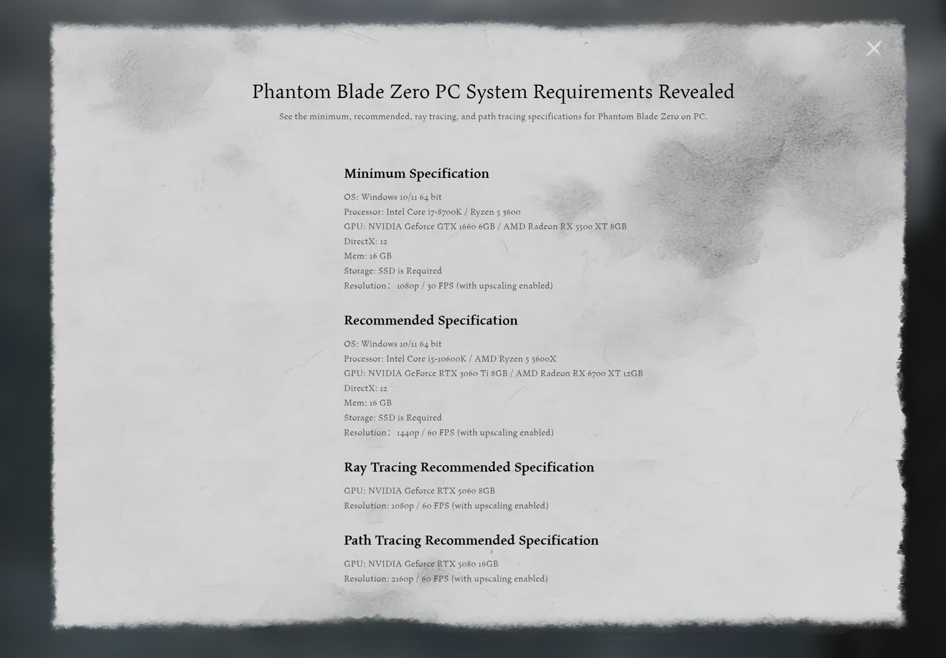 بازی Phantom Blade Zero از قابلیت Path Tracing روی PC پشتیبانی خواهد کرد | لینک ۳۶۵
