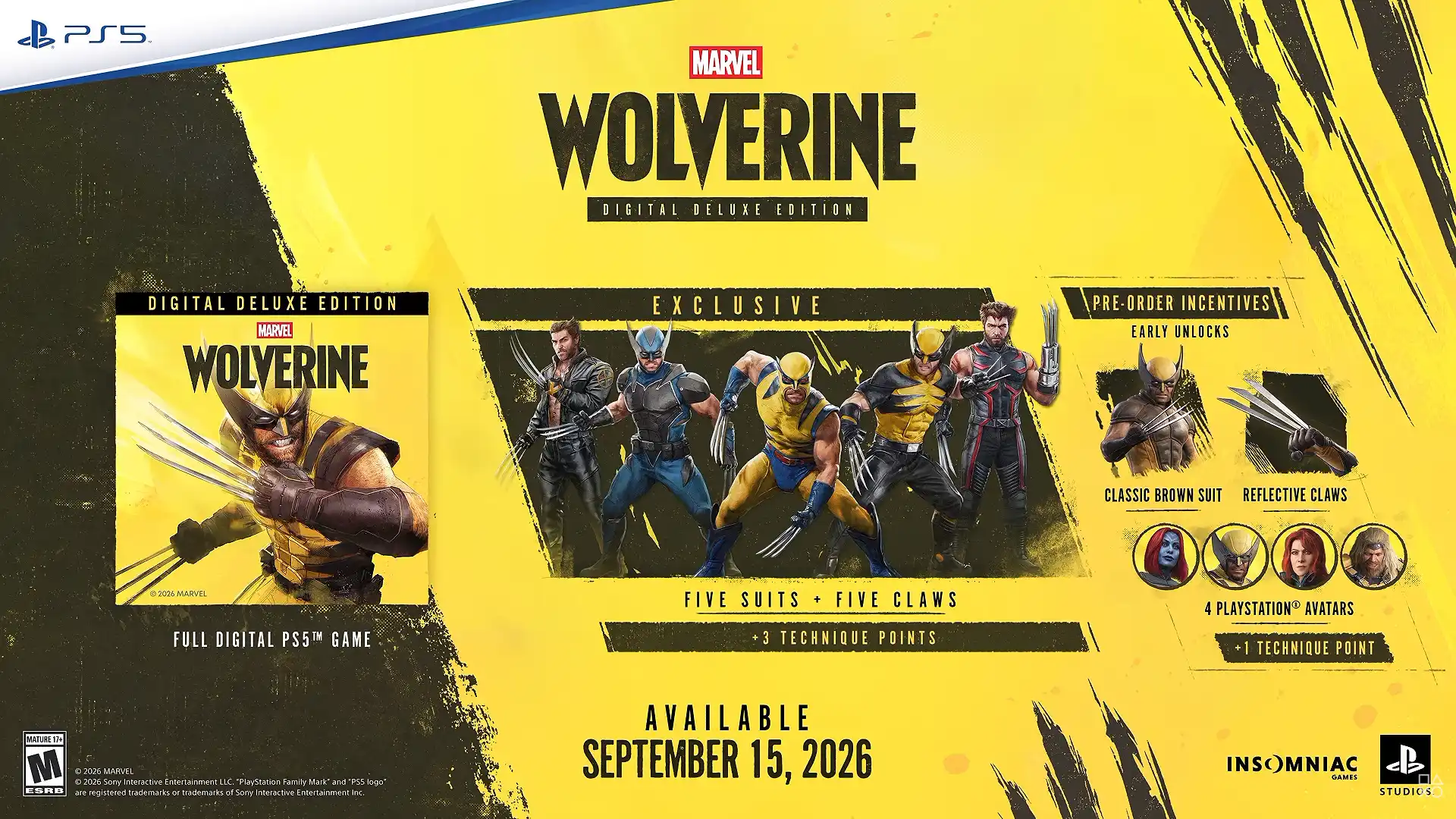 تماشا کنید: نسخه دیلاکس Marvel’s Wolverine شامل لباس‌ها و چنگال‌های متنوع است | لینک ۳۶۵