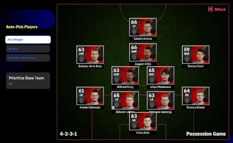 راهنمای eFootball 2027 Fluid Formations؛ آموزش فعال‌سازی و نحوه عملکرد | لینک ۳۶۵