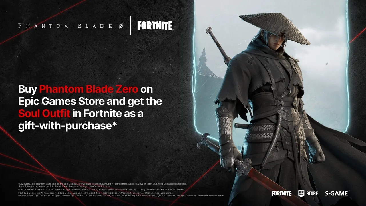سورپرایز Phantom Blade Zero چیزی نبود که انتظارش را داشتیم؛ همکاری با Fortnite | لینک ۳۶۵