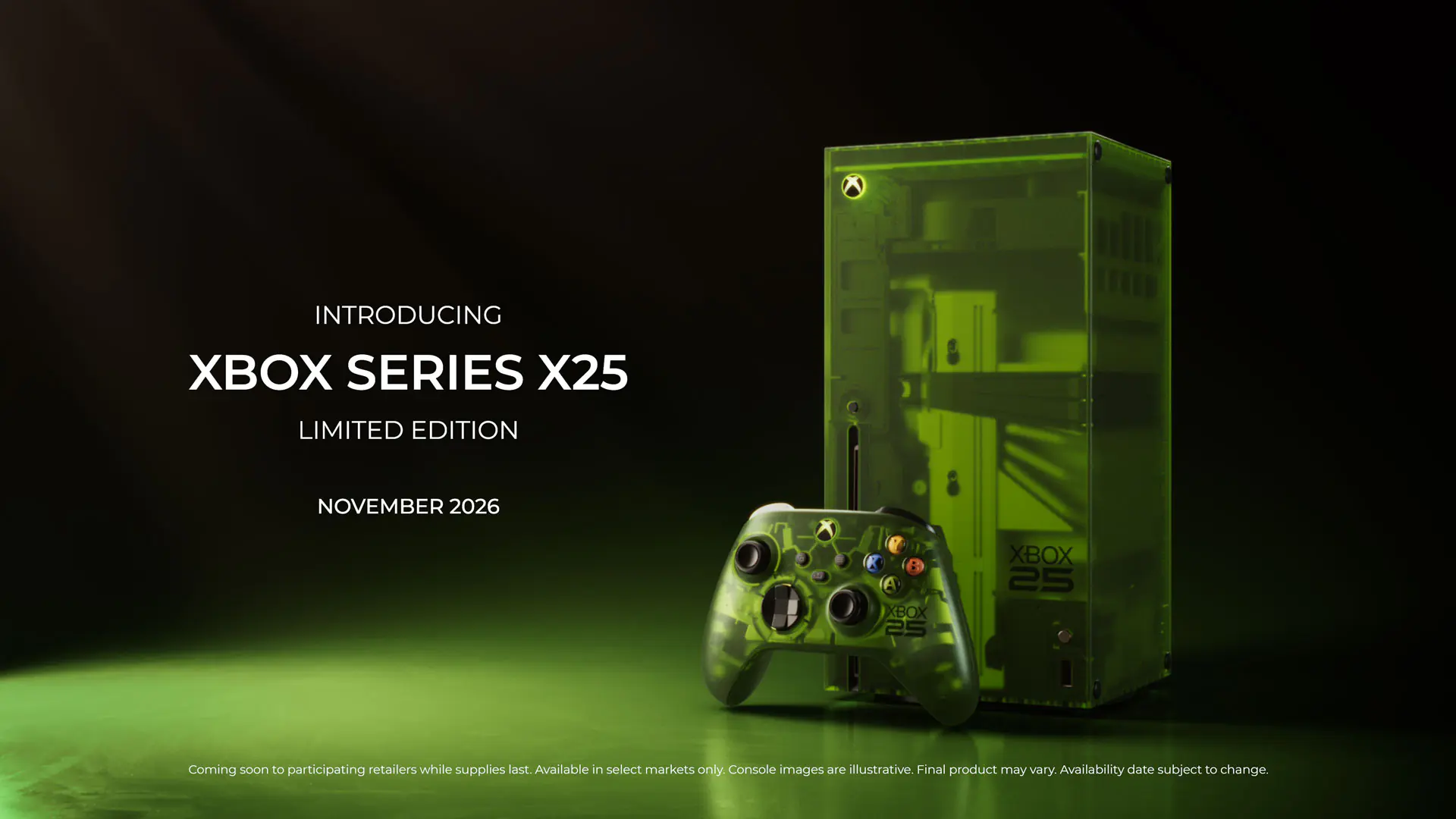 قیمت Xbox 25th Anniversary Edition لو رفت؛ کنسول جدید ارزان نخواهد بود | لینک ۳۶۵
