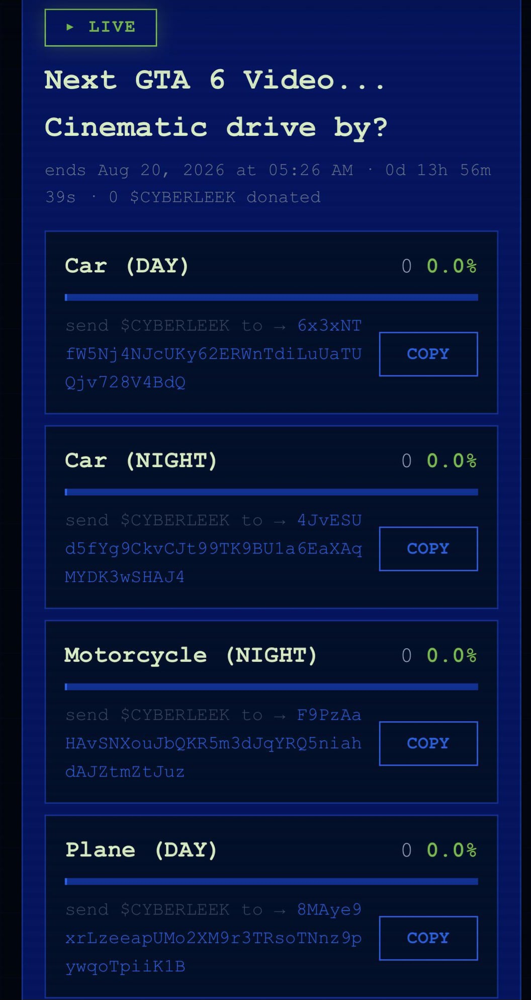 1000065494 لیکر GTA 6 برای انتشار ویدیوی بعدی نظرسنجی پولی راه انداخت | لینک ۳۶۵